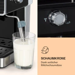 Gusto Classico Espressomaker 1350 Watt 20 Bar Druck 1,5 Liter 12 Gusto Classico Espressomaker 1350 Watt 20 Bar Druck 1,5 Liter -Küchenbedarf Geschäft 10035564 de 0005 logo