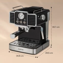 Gusto Classico Espressomaker 1350 Watt 20 Bar Druck 1,5 Liter 15 Gusto Classico Espressomaker 1350 Watt 20 Bar Druck 1,5 Liter -Küchenbedarf Geschäft 10035564 yy 0008 logo