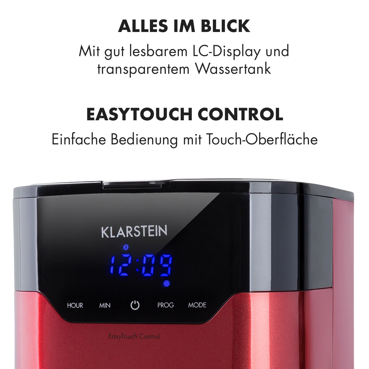 Kaffeemaschine Arabica 800W EasyTouch Control 5 Kaffeemaschine Arabica 800W EasyTouch Control – Bild 5