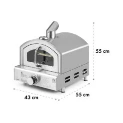 Pizzaiolo Neo Gas-Pizzaofen Inkl. Pizzastein Thermometer Edelstahl -Küchenbedarf Geschäft 10035708 yy 0010 logo Klarstein Pizzaiolo Neo Gas Pizzaofen