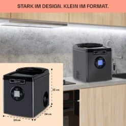 Icemeister 2G Eiswürfelmaschine 12kg/24h LC-Display Edelstahl -Küchenbedarf Geschäft 10035712 de 0006 usp