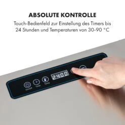 Captain Jerky 110 Dörrautomat 1000W 30-90 °C 24h-Timer Edelstahl -Küchenbedarf Geschäft 10035735 de 0003 logo