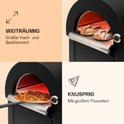 Diavolo Napoletana Pizzaofen Holzofen Rostfreier Edelstahl -Küchenbedarf Geschäft 10035759 de 0003 logo