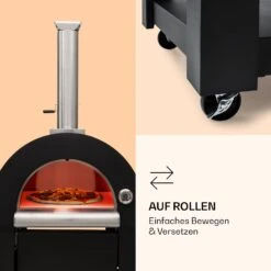 Diavolo Napoletana Pizzaofen Holzofen Rostfreier Edelstahl -Küchenbedarf Geschäft 10035759 de 0007 logo