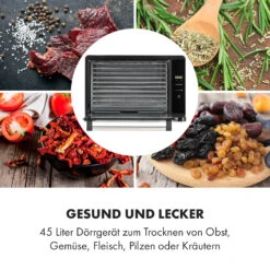 Mega Jerky Dörrautomat 650W 50-80°C LC-Touch-Display Timer 11 Mega Jerky Dörrautomat 650W 50-80°C LC-Touch-Display Timer -Küchenbedarf Geschäft 10035853 de 0004 logo