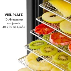 Mega Jerky Dörrautomat 650W 50-80°C LC-Touch-Display Timer 12 Mega Jerky Dörrautomat 650W 50-80°C LC-Touch-Display Timer -Küchenbedarf Geschäft 10035853 de 0005 logo