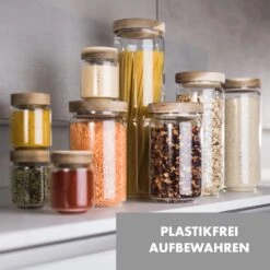 Glaswerk Cassia Gewürzgläser 6 St. 130 Ml Borosilikatglas Holzdeckel Luftdicht -Küchenbedarf Geschäft 10036357 de 0003 logo