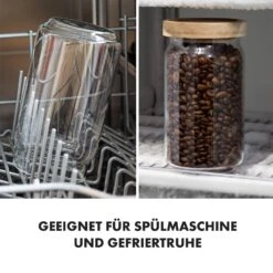 Glaswerk Lovage Vorratsgläser 0,75 1,1 1,5 L 3er Set Borosilikatglas Akazienholzdeckel Silikon 13 Glaswerk Lovage Vorratsgläser 0,75 1,1 1,5 L 3er Set Borosilikatglas Akazienholzdeckel Silikon -Küchenbedarf Geschäft 10036372 de 0006 logo