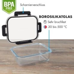 Glaswerk Jardine Frischhaltedosen 3er Set 640 1040 1520 Ml Borosilikatglas Deckel -Küchenbedarf Geschäft 10036377 de 0007 logo