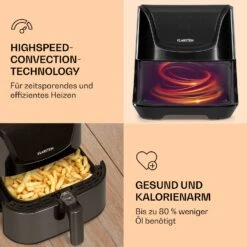 AeroVital Deluxe Heißluftfritteuse 1700W 5,4 Liter Edelstahl -Küchenbedarf Geschäft 10036476 de 0005 logo