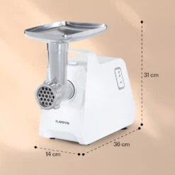 Mighty Mince Elektrischer Fleischwolf 500 - 1361 Watt 3 Lochscheiben 15 Mighty Mince Elektrischer Fleischwolf 500 - 1361 Watt 3 Lochscheiben -Küchenbedarf Geschäft 10036478 yy 0008 logo