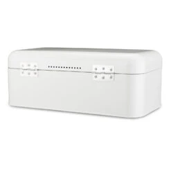 Delaware Brotkasten Metall 42x16x24,5 Cm Klappdeckel Lüftungslöcher -Küchenbedarf Geschäft 10037442 yy 0005 logo