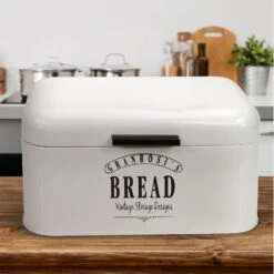 Delaware Brotkasten Metall 30x16x20,5 Cm Klappdeckel Lüftungslöcher -Küchenbedarf Geschäft 10037443 yy 0005 logo