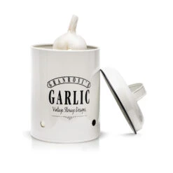 Montana Knoblauchtopf Emaille-Stahlblech 12 X 18 Cm (ØxH) Rostfrei -Küchenbedarf Geschäft 10037445 yy 0003 logo