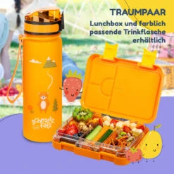 Schmatzfatz Junior Lunchbox 6 Fächer 21,3 X 15 X 4,5 Cm (BxHxT) -Küchenbedarf Geschäft 10037943 de 0007 usp