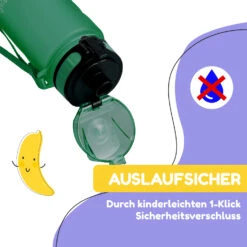 Schmatzfatz Trinkflasche Sportflasche 350 Ml 18 Cm Tritan -Küchenbedarf Geschäft 10037960 de 0003 usp