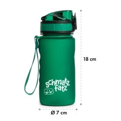 Schmatzfatz Trinkflasche Sportflasche 350 Ml 18 Cm Tritan -Küchenbedarf Geschäft 10037960 yy 0008 usp