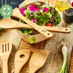 Kochlöffelset Mit Aufbewahrungsbox 6er Set Nachhaltig Leicht Bambus 10 Kochlöffelset Mit Aufbewahrungsbox 6er Set Nachhaltig Leicht Bambus -Küchenbedarf Geschäft 10038026 yy 0004 logo