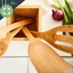 Kochlöffelset Mit Aufbewahrungsbox 6er Set Nachhaltig Leicht Bambus 11 Kochlöffelset Mit Aufbewahrungsbox 6er Set Nachhaltig Leicht Bambus -Küchenbedarf Geschäft 10038026 yy 0005 logo