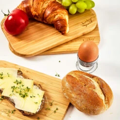3er-Set Bambus-Frühstücksbrett 22 X 1,15 X 15 Cm (BxHxT) Pflegeleicht -Küchenbedarf Geschäft 10038063 yy 0006 logo