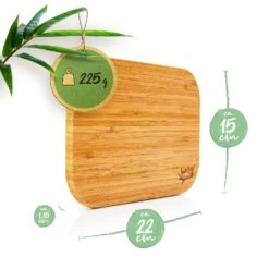 3er-Set Bambus-Frühstücksbrett 22 X 1,15 X 15 Cm (BxHxT) Pflegeleicht -Küchenbedarf Geschäft 10038063 yy 0007 logo