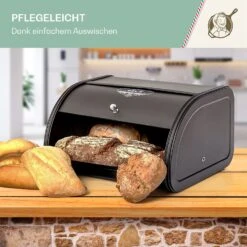Metallbrotbox Mit Kauf Metallblech Aromadicht Retro-Look -Küchenbedarf Geschäft 10038072 de 0005 logo