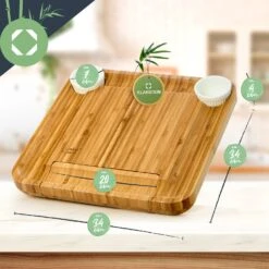 XXL-Käsebrett Schublade 34 X 4,5 X 34 Cm Käsebesteck Pflegeleicht -Küchenbedarf Geschäft 10038083 yy 0006 logo