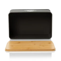 Stigby 2-in-1 Brotkasten Mit Schneidebrett Metallblech Bambus -Küchenbedarf Geschäft 10038084 yy 0006 logo