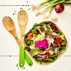 Küchenzubehör 5er-Set Pfannenwender Silikongriffe Nachhaltig Bambus -Küchenbedarf Geschäft 10038113 yy 0004 logo