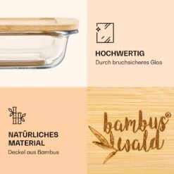 Aufschnittbox Mit Deckel 1 Liter 2er Set Glas Bambus Hitzebeständig 8 Aufschnittbox Mit Deckel 1 Liter 2er Set Glas Bambus Hitzebeständig -Küchenbedarf Geschäft 10038232 de 0003 logo