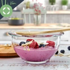 Salatschüssel 465 Ml Bambusdeckel Verschließbar BPA-frei Größe XS -Küchenbedarf Geschäft 10038273 yy 0007 logo