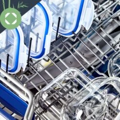 Quadratische Glasbox 800 Ml, 620 Ml, 320 Ml Mit Deckel Luftdicht Auslaufsicher -Küchenbedarf Geschäft 10038294 yy 0006 logo