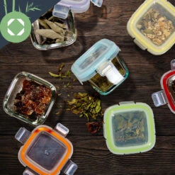 Mini Frischhaltedosen 6er-Set Je 160ml Spülmaschinenfest Auslaufsicher -Küchenbedarf Geschäft 10038297 yy 0004 logo