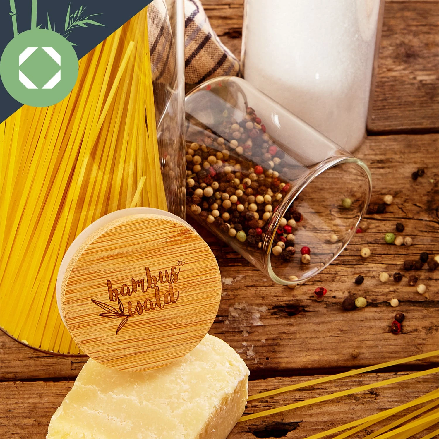 Runde Gläser Bambusdeckel 10 Stück Je 150 Ml Luftdicht 7 Runde Gläser Bambusdeckel 10 Stück Je 150 Ml Luftdicht – Bild 7