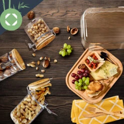 Glas-Servierplatte Luftdicht Geschmacksneutral Spülmaschinenfest -Küchenbedarf Geschäft 10038308 yy 0005 logo