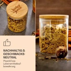 Runde Gläser Bambusdeckel 10 Stück Je 150 Ml Luftdicht 10 Runde Gläser Bambusdeckel 10 Stück Je 150 Ml Luftdicht -Küchenbedarf Geschäft 10038312 de 0006 logo