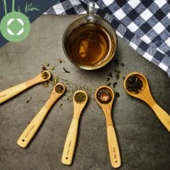 Messlöffel-Set Back- Und Kochbesteck Ideales Abmessen 5er-Set Bambus -Küchenbedarf Geschäft 10038313 yy 0003 logo