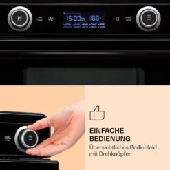 AeroVital Jumbo 3-in-1 Heißluftfritteuse Toaster Dörrautomat 1550 W 18 Liter -Küchenbedarf Geschäft 10038339 de 0003 logo