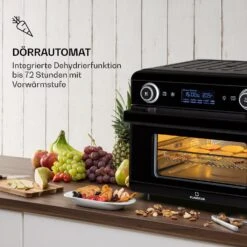 AeroVital Jumbo 3-in-1 Heißluftfritteuse Toaster Dörrautomat 1550 W 18 Liter -Küchenbedarf Geschäft 10038339 de 0006 logo