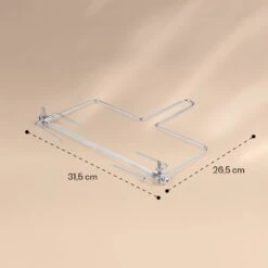 AeroVital Jumbo Heißluftfritteuse Rotisseriespieß & Drehspießheber Edelstahl -Küchenbedarf Geschäft 10038340 yy 0004 dimensions