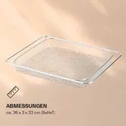 AeroVital Jumbo Heißluftfritteuse Gitterkorb Edelstahl -Küchenbedarf Geschäft 10038341 de 0004 logo