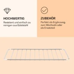 AeroVital Jumbo Heißluftfritteuse Grillrost Edelstahl -Küchenbedarf Geschäft 10038343 de 0003 logo