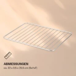 AeroVital Jumbo Heißluftfritteuse Grillrost Edelstahl -Küchenbedarf Geschäft 10038343 de 0004 logo