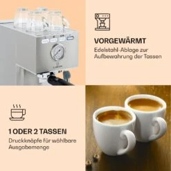 Pausa Espressomaker 1350 Watt 20 Bar Druck Wassertank: 1,4 Liter Edelstahl 11 Pausa Espressomaker 1350 Watt 20 Bar Druck Wassertank: 1,4 Liter Edelstahl -Küchenbedarf Geschäft 10038393 de 0004 logo