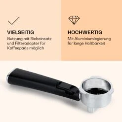 Pausa Espressomaker Siebträger Aluminiumlegierung Zubehör -Küchenbedarf Geschäft 10038395 de 0003 logo