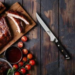 Alpha-Royal Japanese Serie 6" Boningmesser Japanischer Damast-Stahl -Küchenbedarf Geschäft 10038984 de 0003 logo