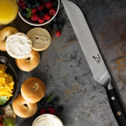 Alpha-Royal Japanese Serie 8" Brotmesser 18° Wellenschliff Damaszener-Stahl -Küchenbedarf Geschäft 10038985 de 0004 logo