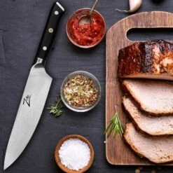 Alpha-Royal Japanese Serie 8" Chefkochmesser Damaszener-Stahl -Küchenbedarf Geschäft 10038989 de 0003 logo