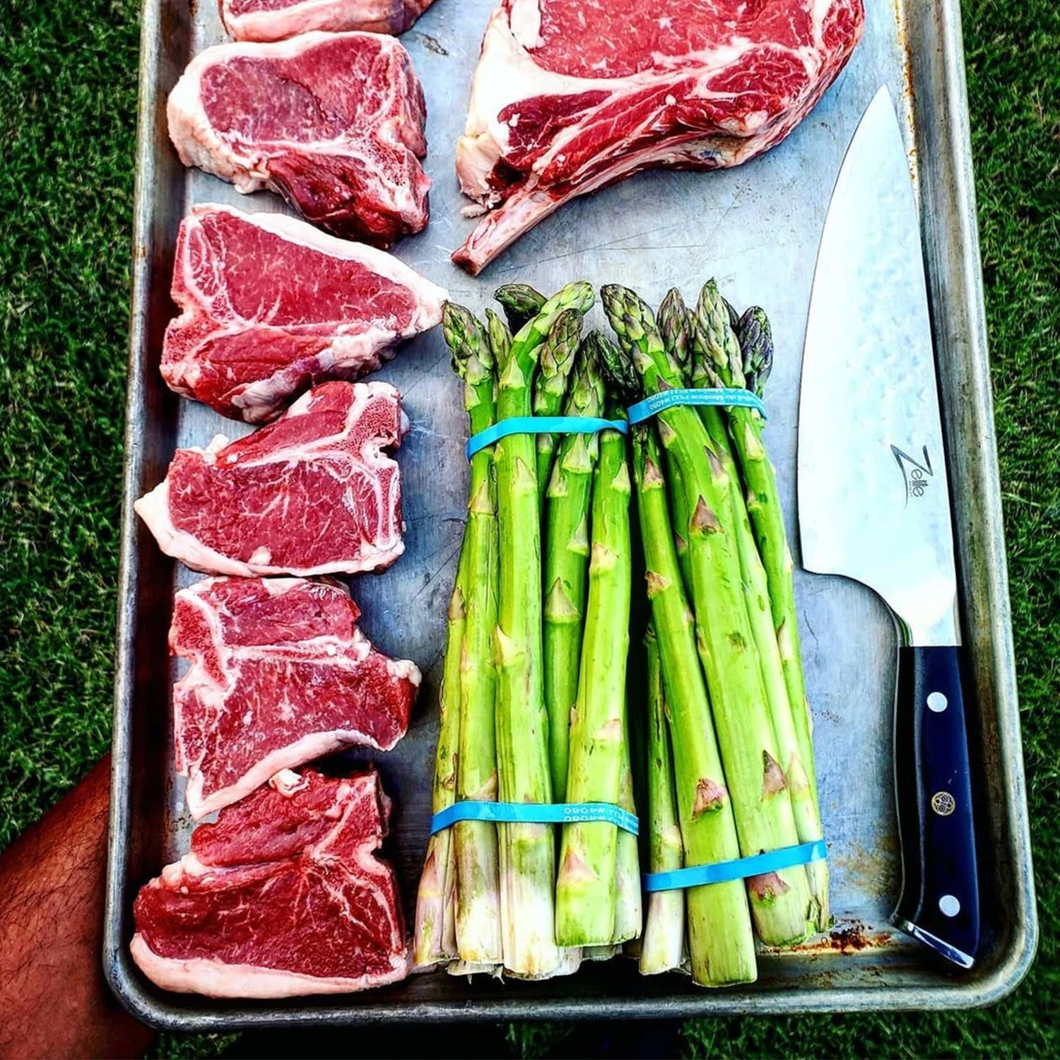 Alpha-Royal Japanese Serie 8" Chefkochmesser Damaszener-Stahl 67-lagig 4 Alpha-Royal Japanese Serie 8" Chefkochmesser Damaszener-Stahl 67-lagig – Bild 4