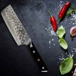 Alpha-Royal Japanese Serie 6" Nakiri Kochmesser Damaszener-Stahl -Küchenbedarf Geschäft 10038994 de 0004 logo